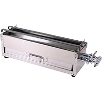 ガスグリル 約60cm x 37cm x 28cm 3バーナー 屋台様おススメ Amazon.co.jp: 照姫 18-0 焼鳥コンロガス用 2本バーナー 中